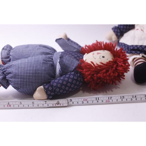 Raggedy, Country, Ann and Andy, Collector, Cloth Dolls, Decor, ~ 250709-WH 428 - Picture 3 of 4